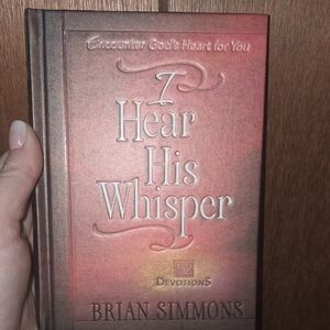 'I Hear His Whisper' Devotional Book - Brown